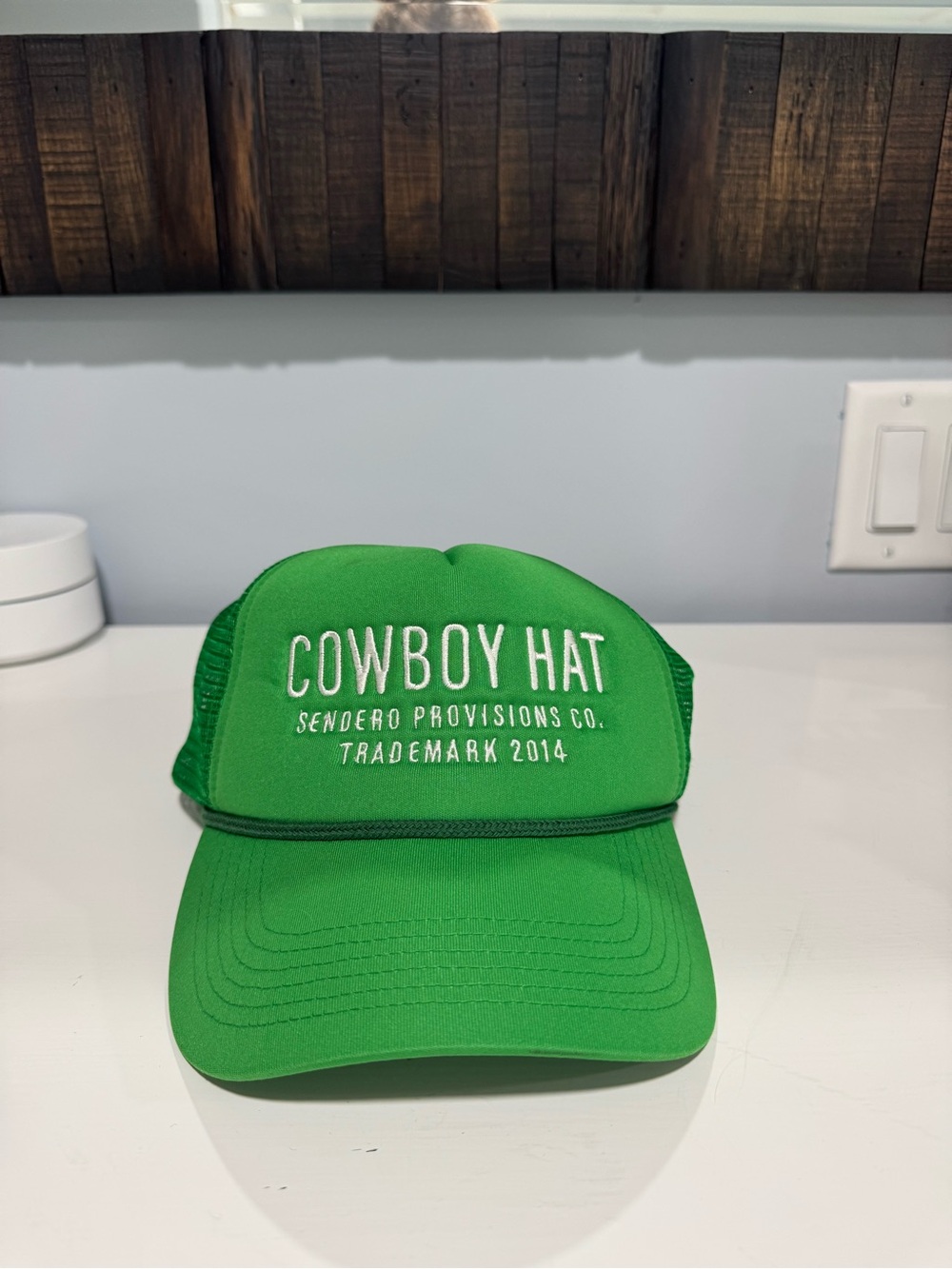 Sendero Provisions Co. Green Embroidered Trucker Hat